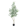 Nordic artificial green plants, artificial potted plants, large decorative items, living room indoor bonsai, artificial plants, olive trees, artificial trees Item Picture